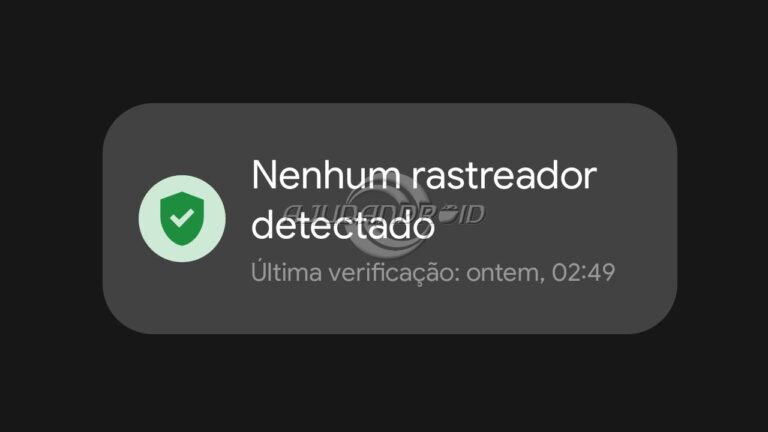 Alerta de rastreador desconhecido no Galaxy da Samsung