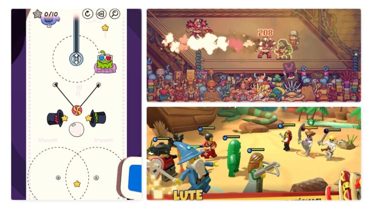Cut the Rope Daily, WrestleQuest e LEGO Legacy: Heroes Unboxed