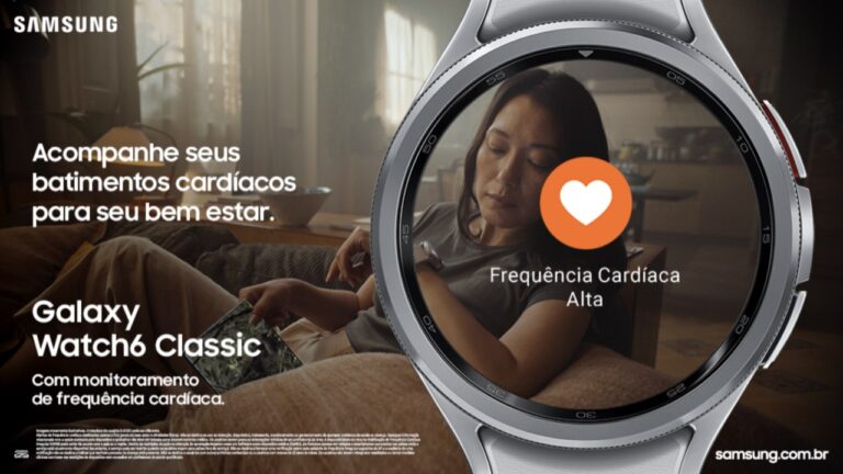Galaxy Watch receberão (IHRN) Notificação de Frequência Cardíaca Irregular no Brasil