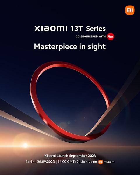 Xiaomi 13T anúncio