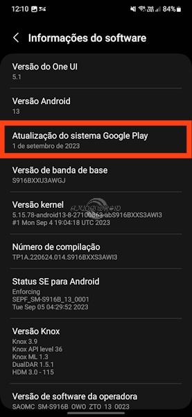 Atualização do sistema Google Play como instalar a versão mais atual