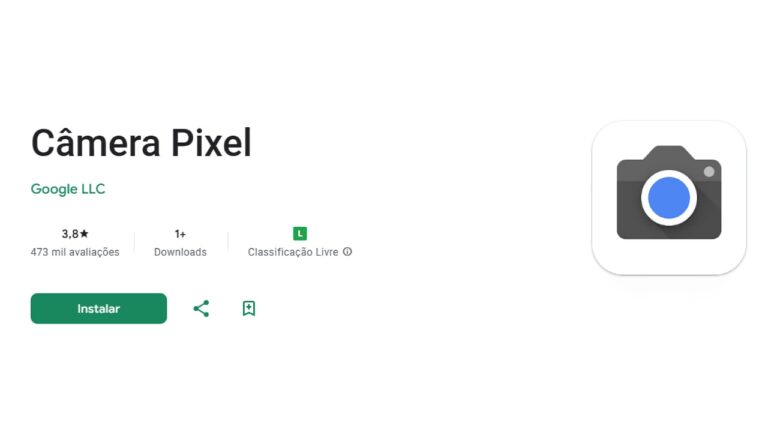 Aplicativo Câmera Pixel