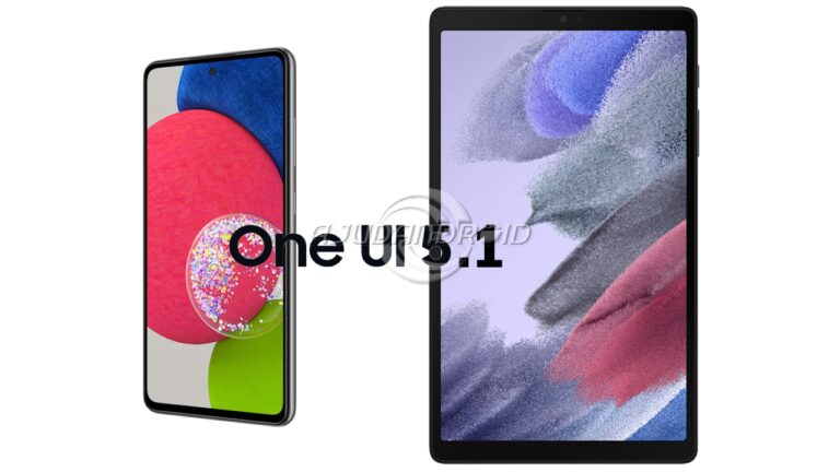 Galaxy Tab A7 Lite e Galaxy A52s recebem a One UI 5.1.1