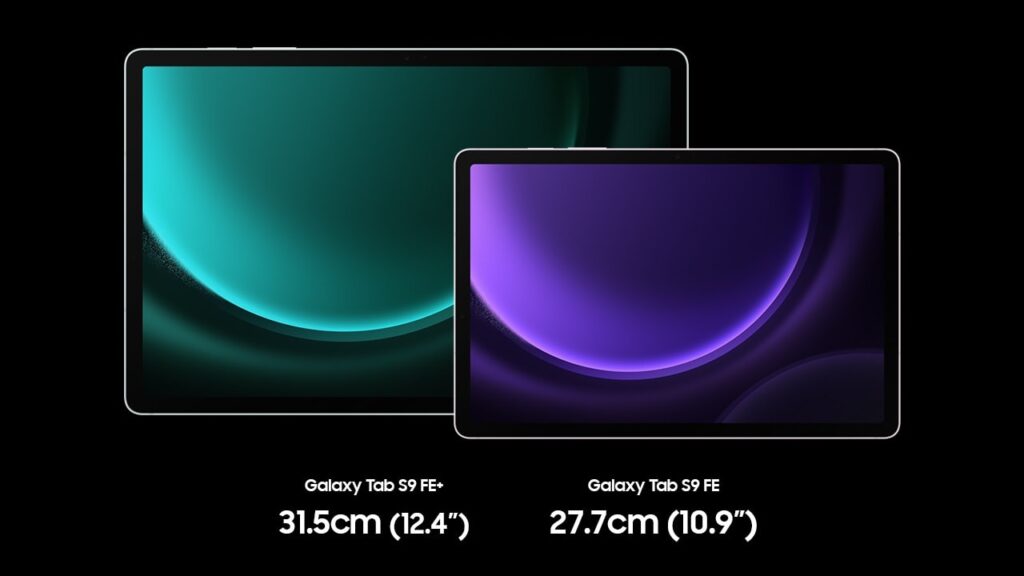 Galaxy Tab S9 FE e Galaxy Tab S9 FE+