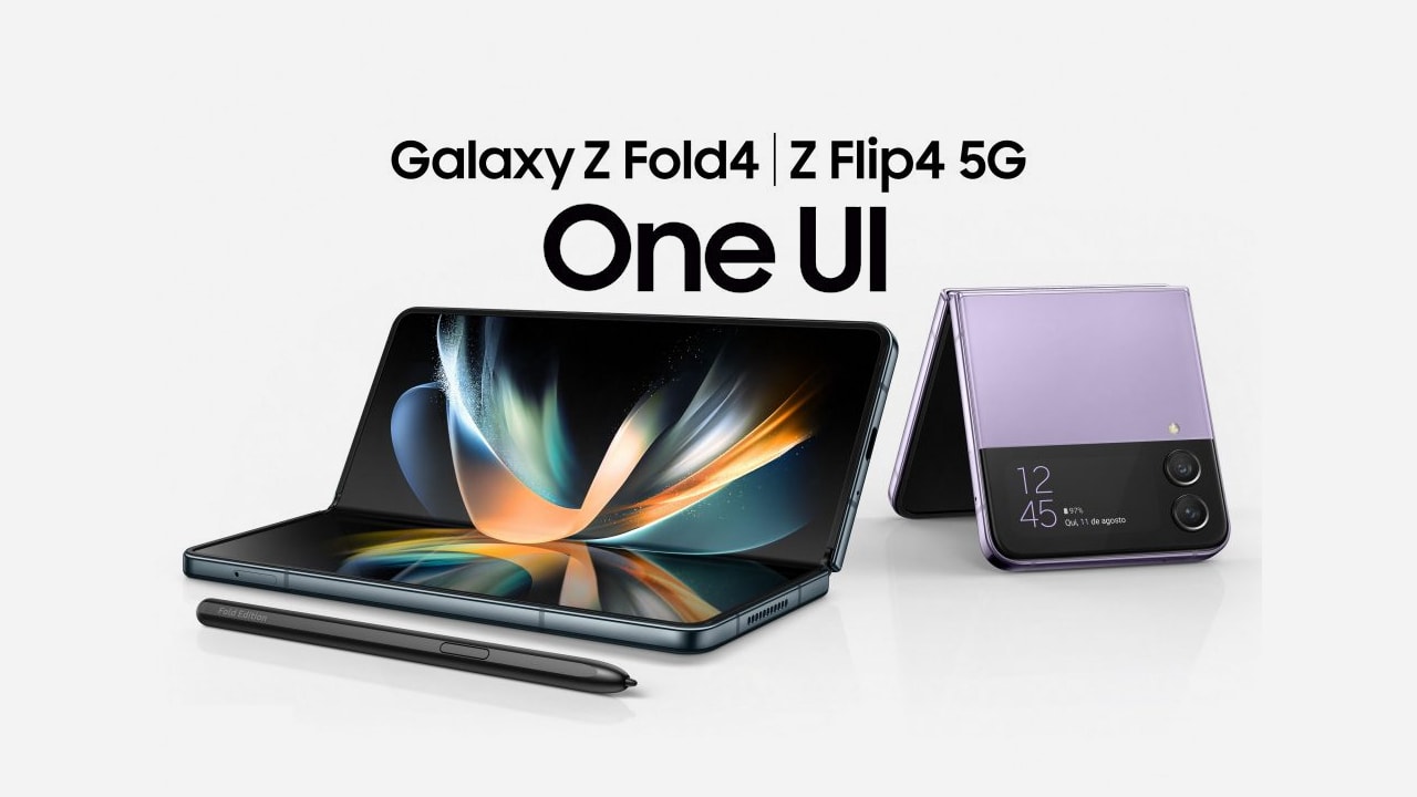 Galaxy Z Fold 4 e Z Flip 4 fazem parte dos testes da One UI 6 Beta