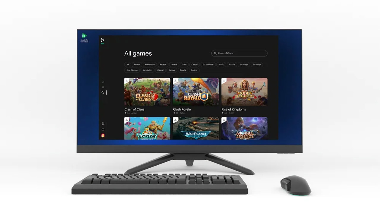 Loja Google Play Store começa a mostrar requisitos mínimo para jogos no computador
