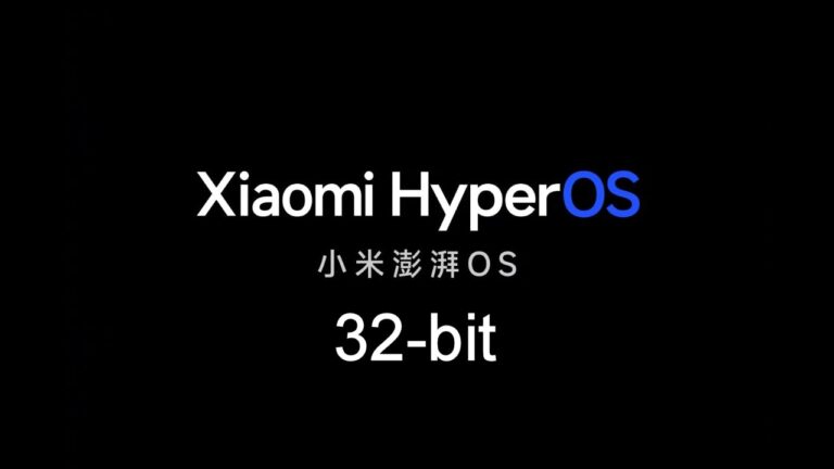 Xiaomi HyperOS 32-bit