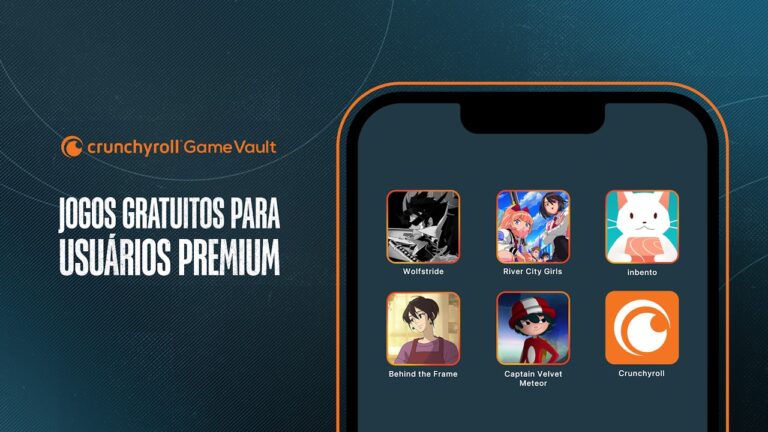 Crunchyroll Game Vault jogos gratuitos para assinantes