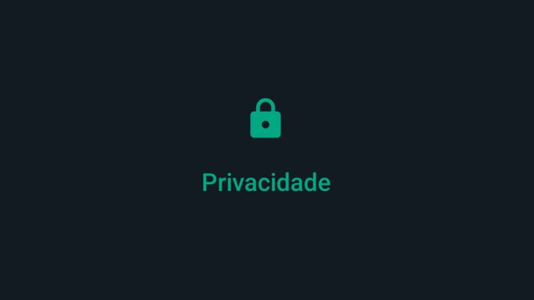 WhatsApp ícone de privacidade