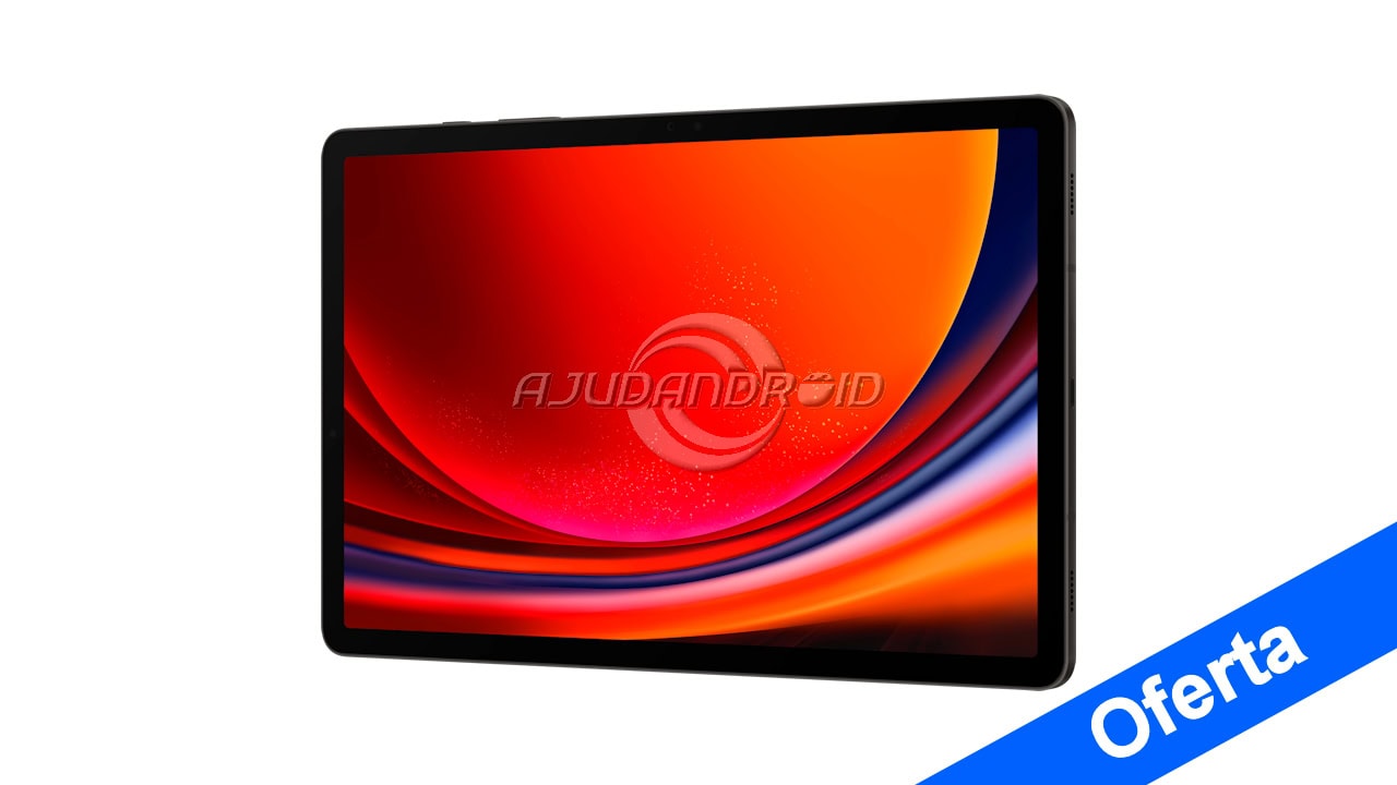Aproveite o desconto para o Galaxy Tab S9: 256GB por R$ 3.695,31 reais
