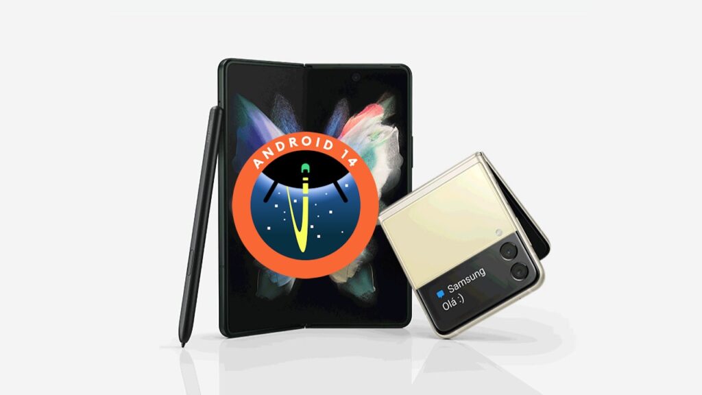 Galaxy Z Fold 3 5G e Galaxy Z Flip 3 5G Android 14