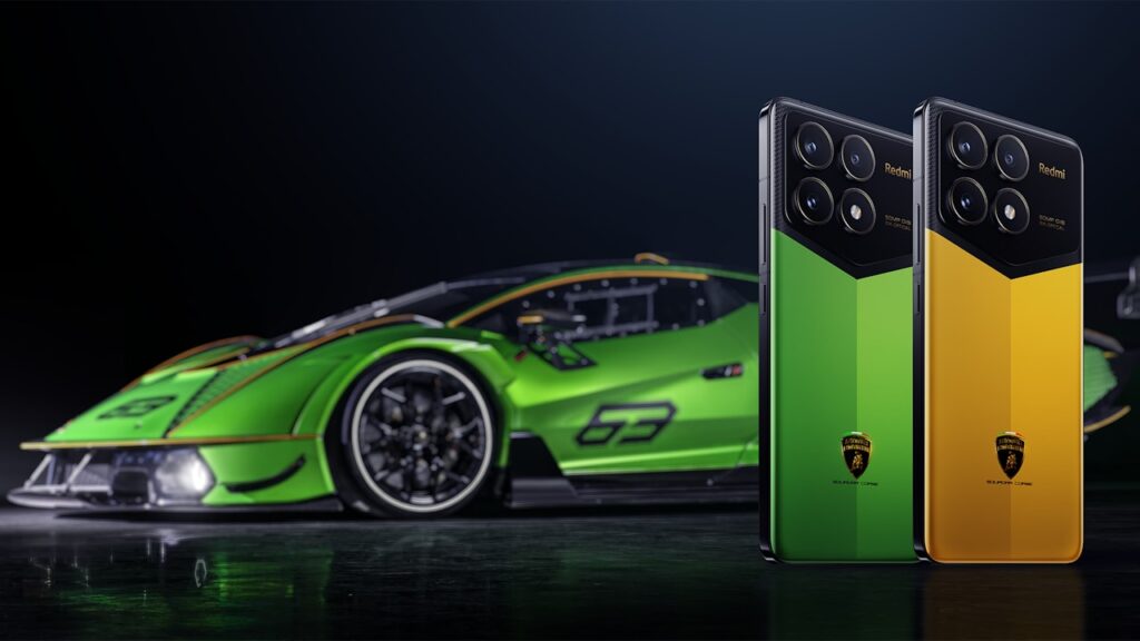 Redmi K70 Pro edição Lamborghini