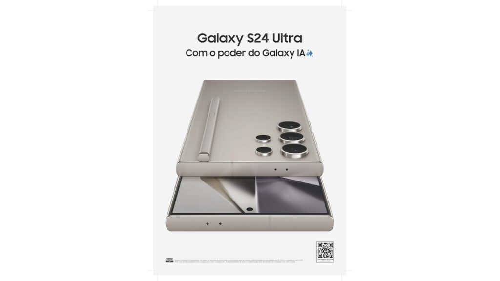 Galaxy S24 Ultra Publicidade no Brasil