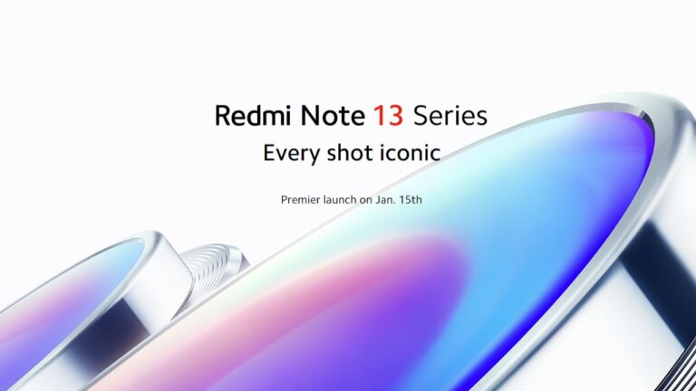 Redmi Note 13 apresentação global em 15 de janeiro