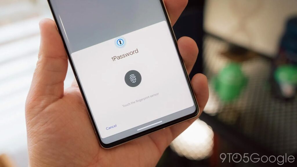 Android 14 mostra no leitor de digital o ícone do aplicativo
