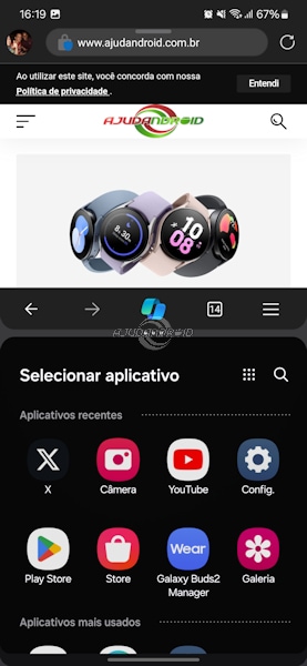 Android utilizar dois aplicativos ou mais na tela dividida