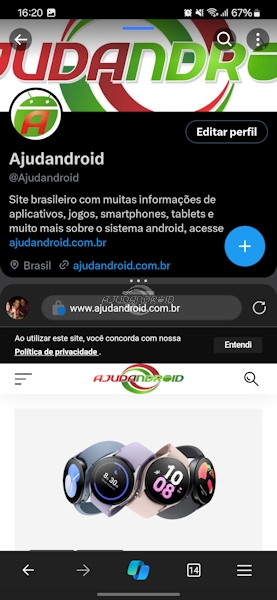 Android utilizar dois aplicativos ou mais na tela dividida invertida