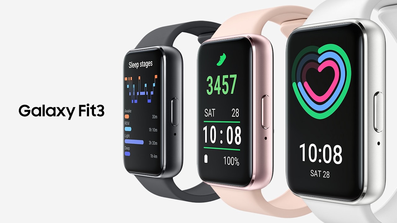 Galaxy Fit 3 é lançado no Brasil, é leve, tem tela grande e bateria para 13 dias