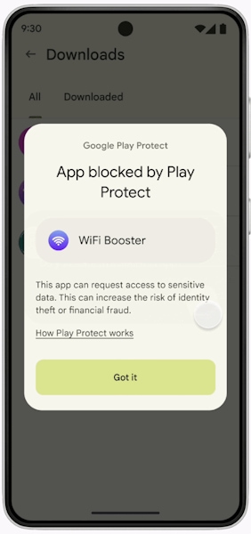 Google Play Protect proteção contra fraudes financeiras