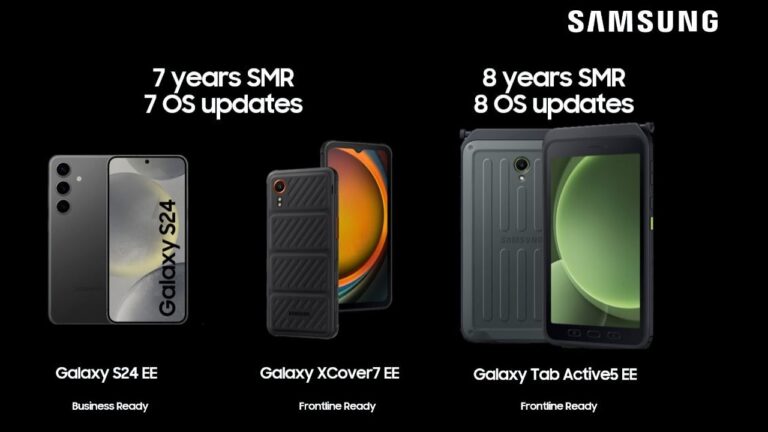 Samsung Galaxy Enterprise (para empresas) suporte para até 8 anos de atualizações