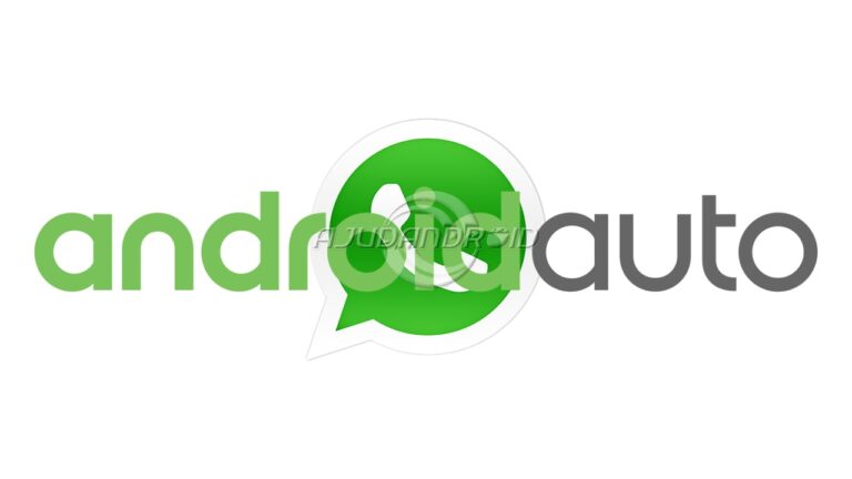 Android Auto e WhatsApp logo