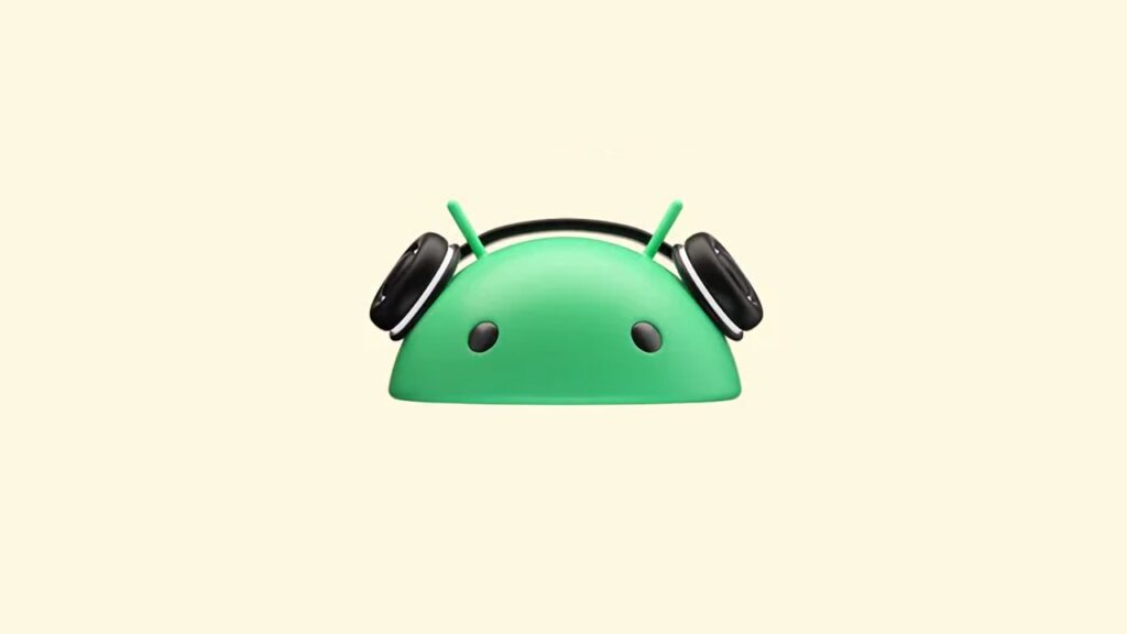 Android logo de fone de ouvido