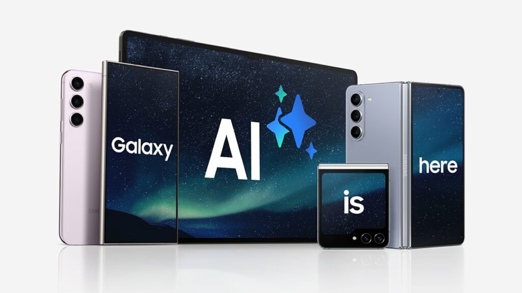 Aparelhos Samsung Galaxy AI logo
