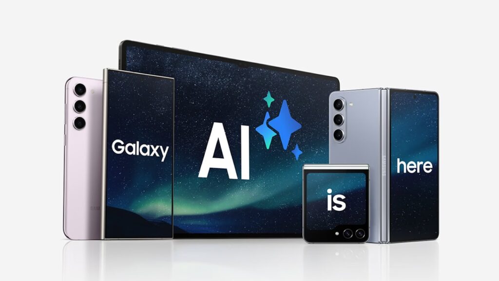 Aparelhos Samsung Galaxy AI logo