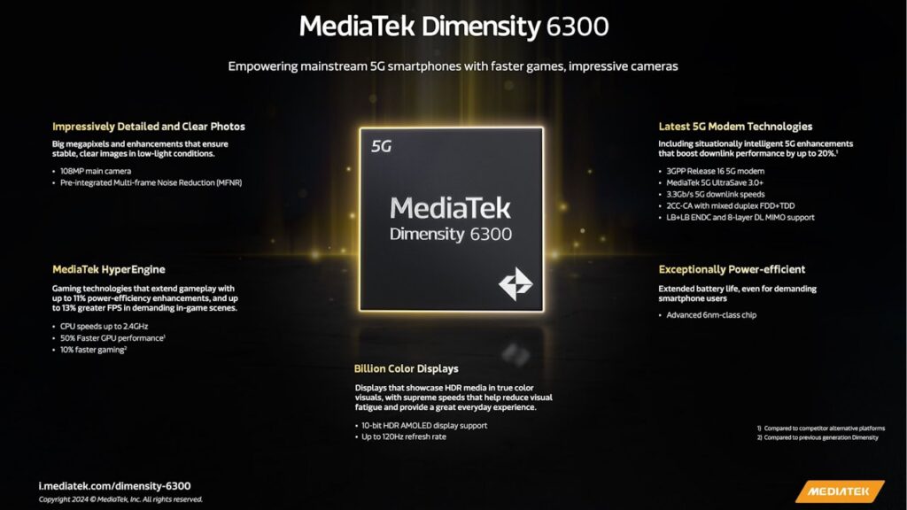 MediaTek Dimensity 6300