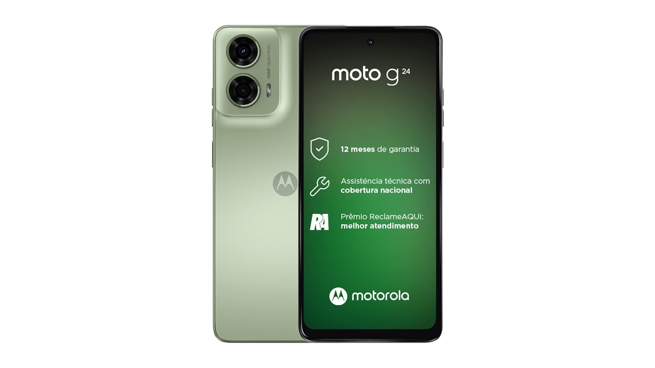 Aproveite o desconto para o Moto G24, compre por R$ 648,90 reais