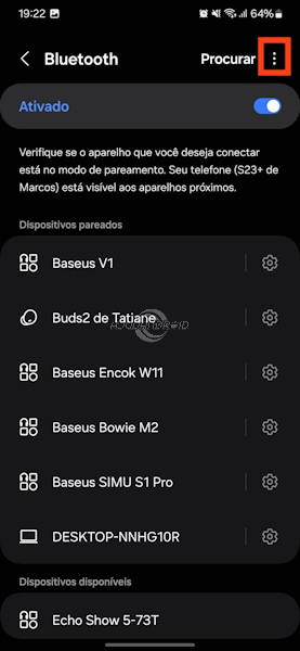 Samsung, como ativar o Auracast para transmissão de áudio e música