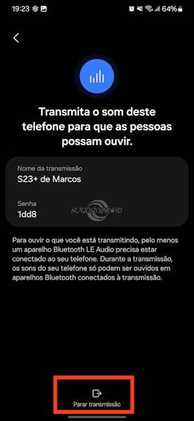 Samsung, como ativar o Auracast para transmissão de áudio e música