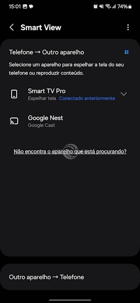 Samsung: como ativar suporte para Chromecast na One UI 6 ou superior no Smart View