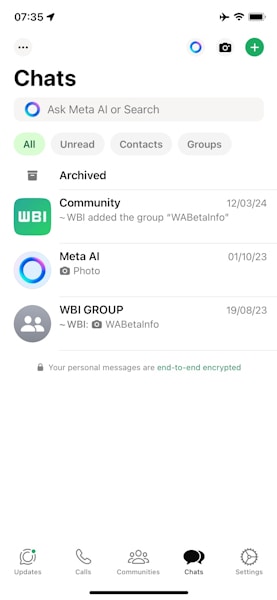 WhatsApp Meta AI