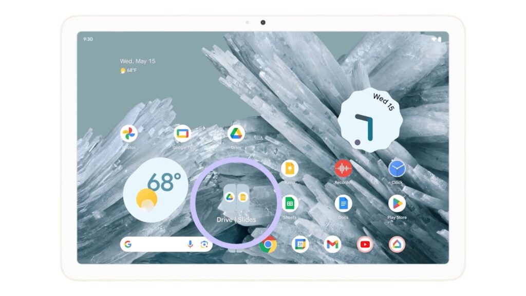 Android 15 favorito aplicativos em tela dividida
