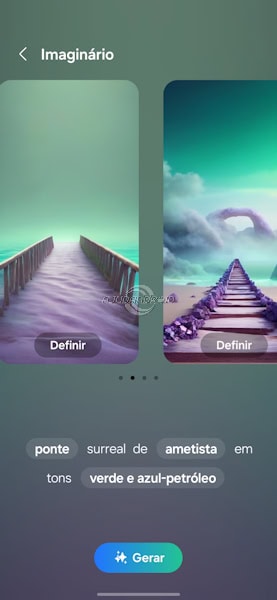 Samsung, como criar papel de parede utilizando inteligência artificial Galaxy AI