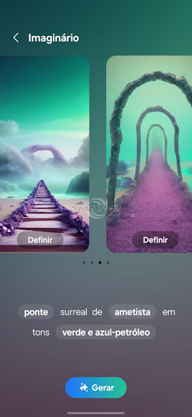 Samsung, como criar papel de parede utilizando inteligência artificial Galaxy AI