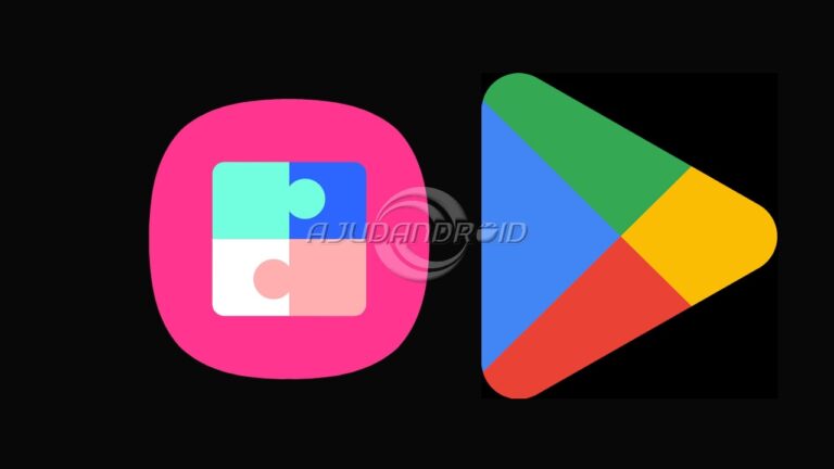 Samsung Good Lock e Google Play Store logo