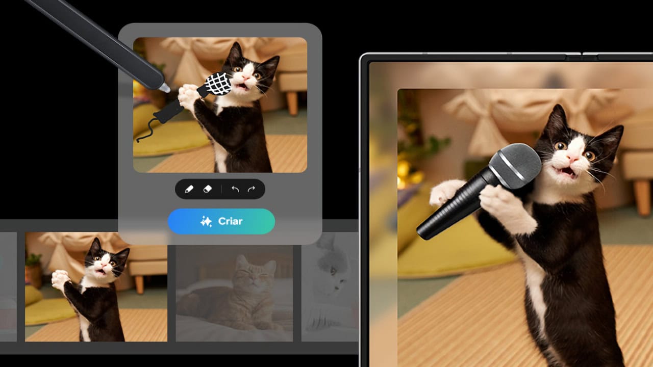 One UI 7 terá Sketch to Image para criar imagens com voz e texto