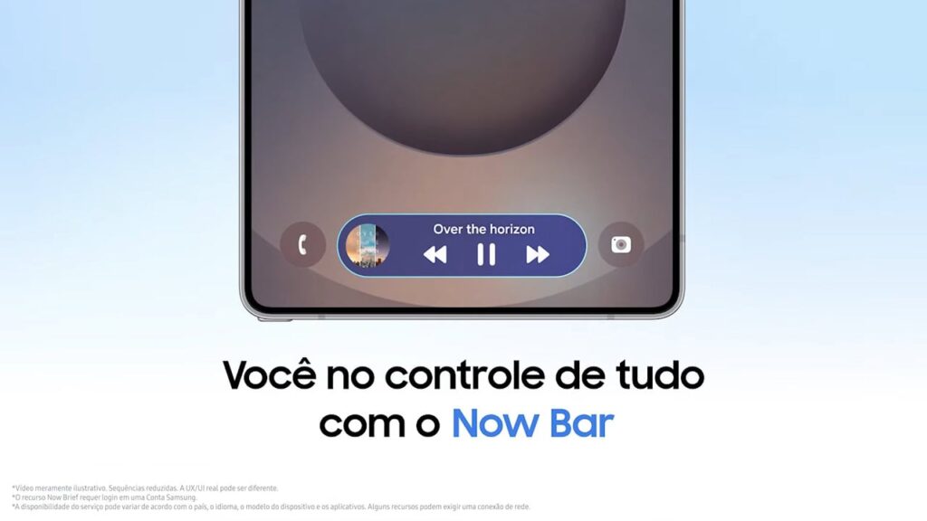 One UI 7 Now Bar