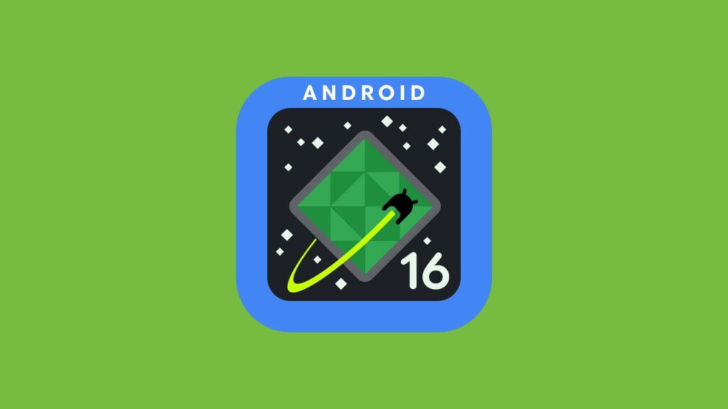 Android 16 logo