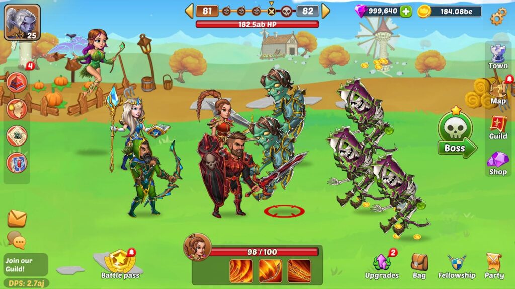 Firestone Oneline Idle RPG