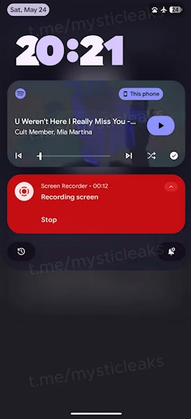 Android 16 notificações separadas