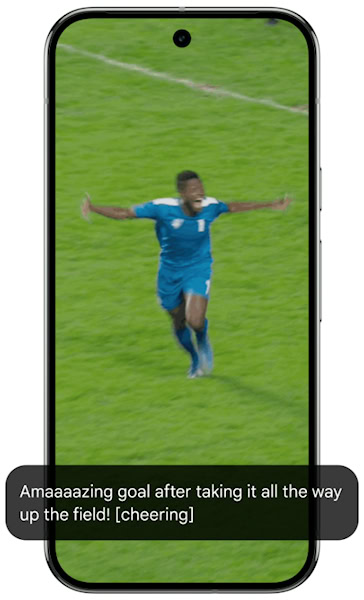 Android com legendas ao vivo criada por IA agora é mais expressiva