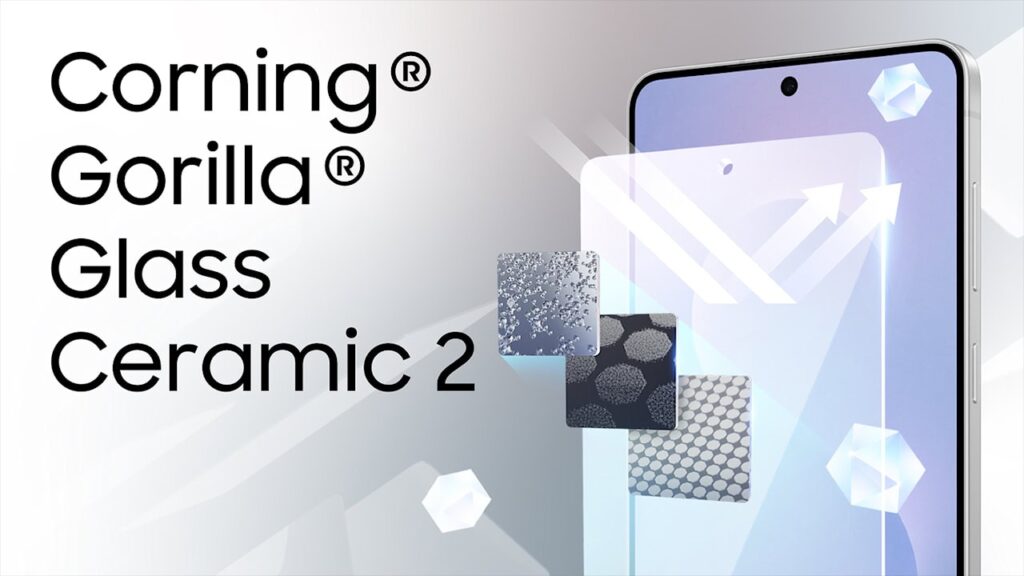 Galaxy S25 Edge com Gorilla Glass Ceramic 2