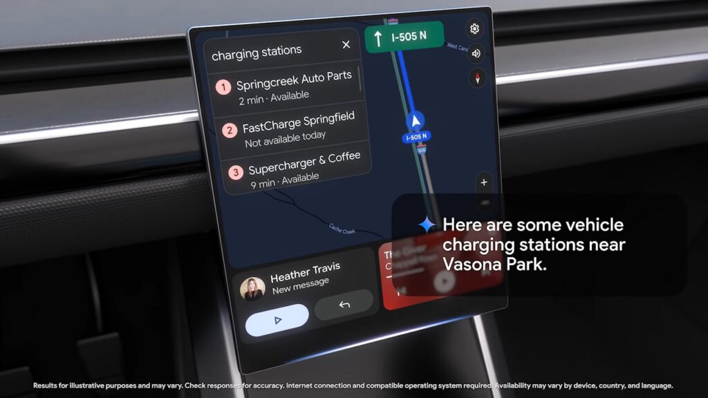 Gemini no Android Auto