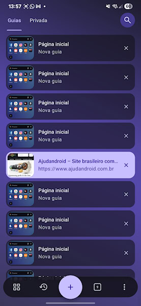 Opera no estilo lista