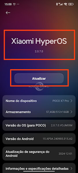 Xiaomi, Redmi e POCO, como atualizar o sistema HyperOS