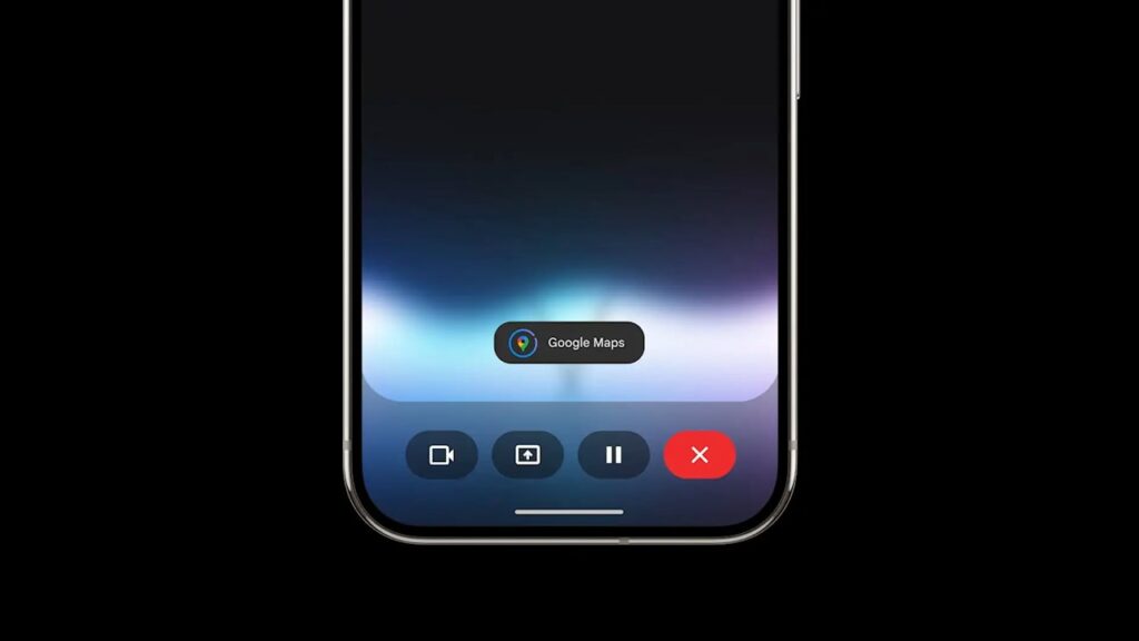 Gemini Live integração com Google Maps