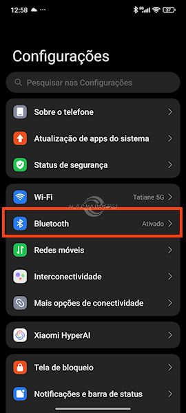 HyperOS 2, como atualizar o Bluetooth